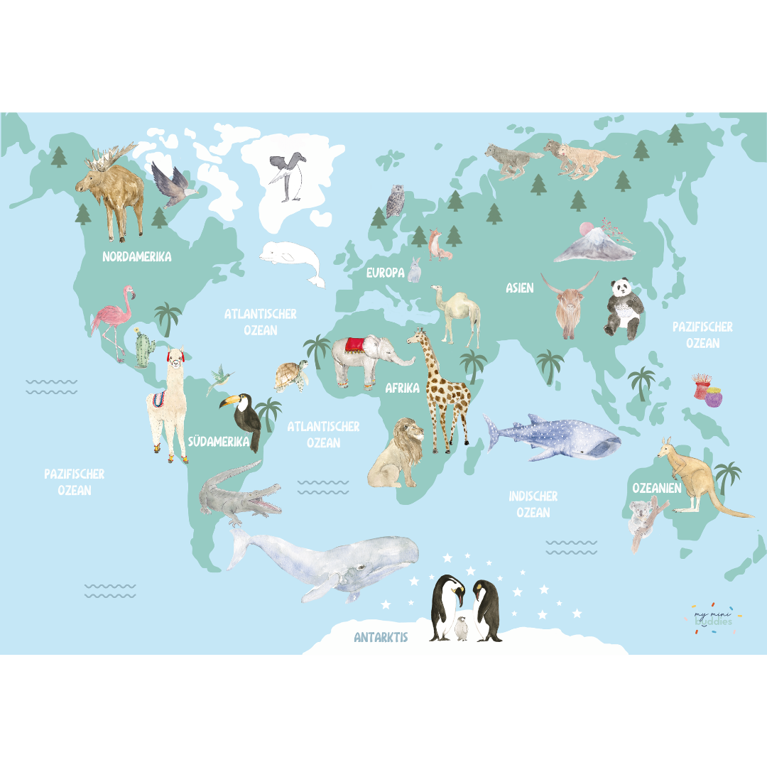 Mappa del mondo 