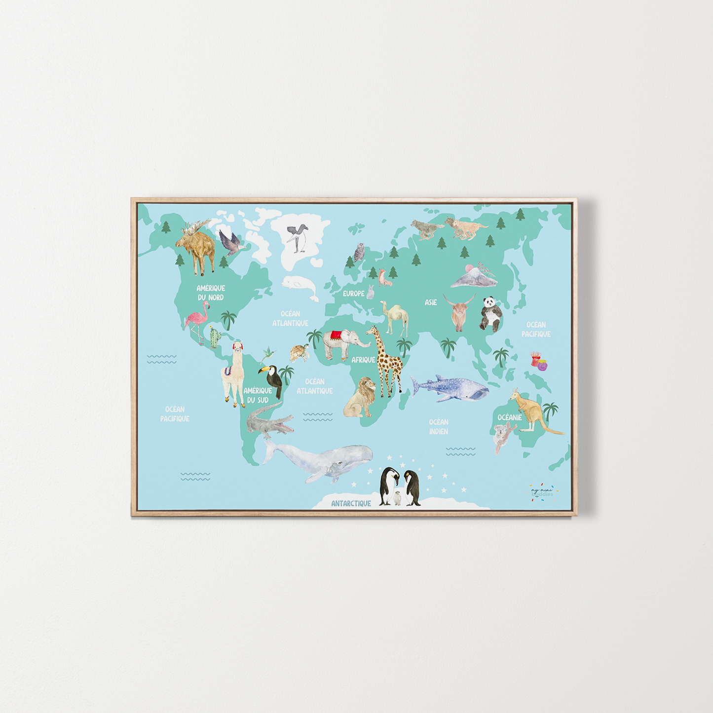 Mappa del mondo 